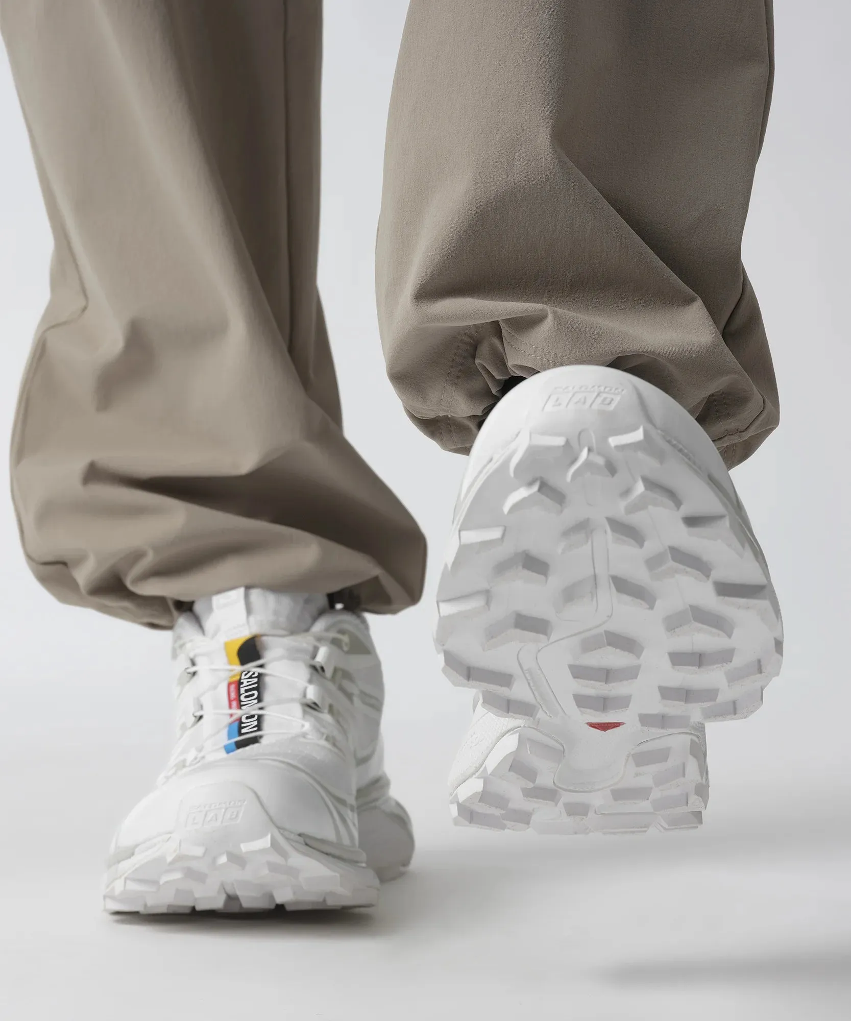 Salomon XT-6 - White / White / Lunar Rock