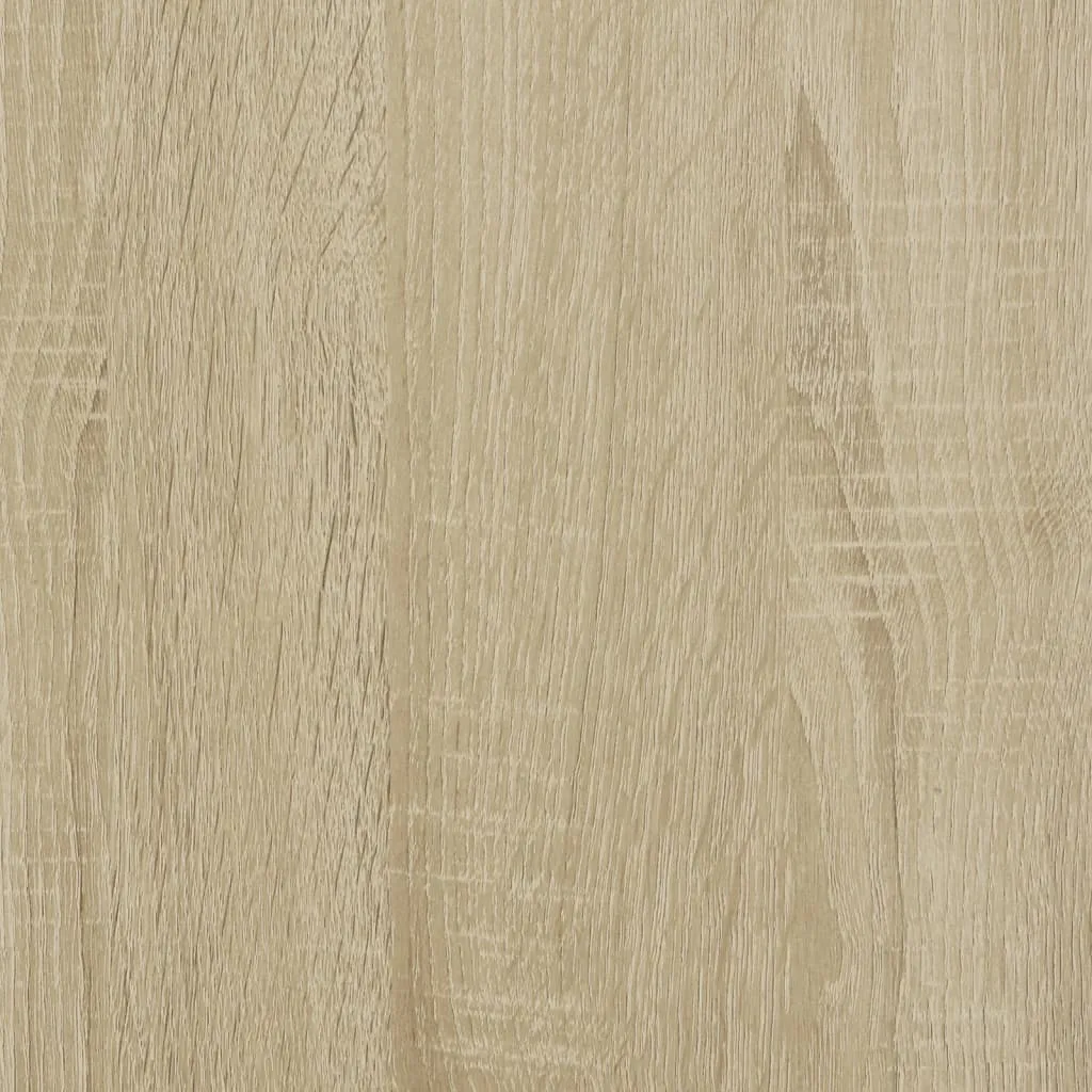 Shoe Cabinet Sonoma Oak 60x34x116 cm Engineered Wood