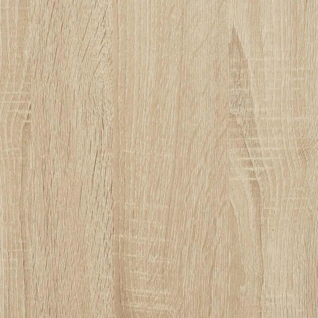 Shoe Rack Sonoma Oak 60x30x98 cm Engineered Wood