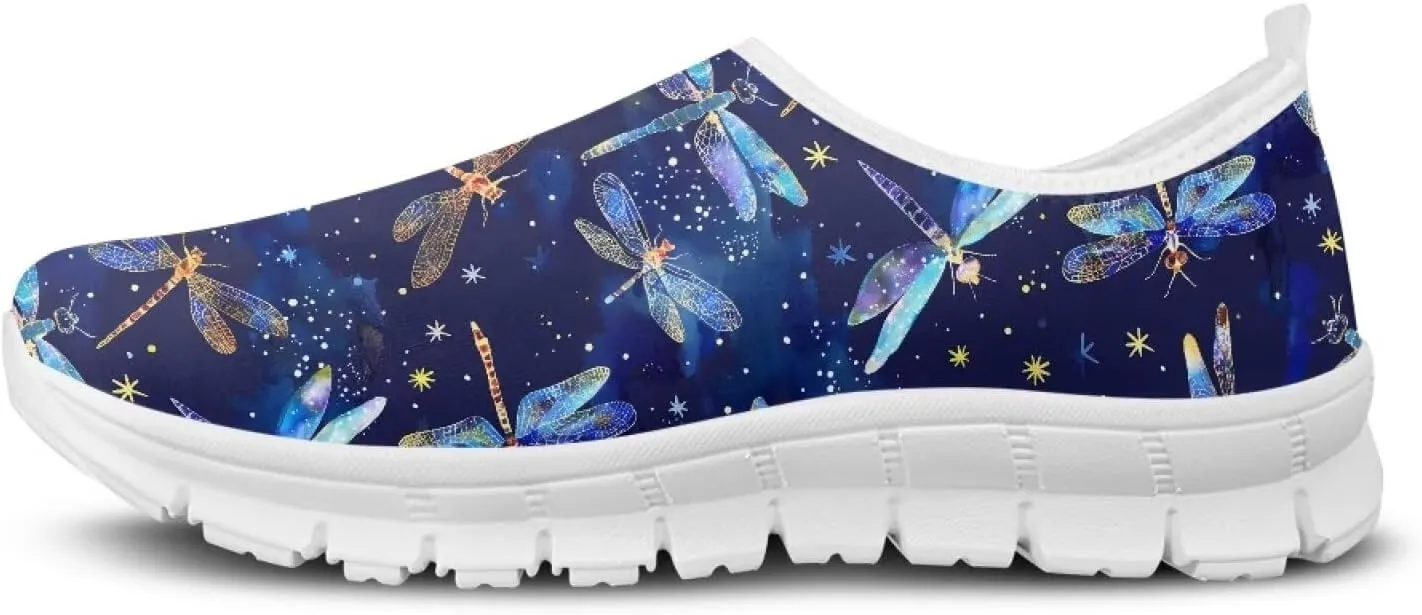 Sneakers for Women Low Top Shoes Womens Lightweight Tennis Loafers Slip on Casual Outdoor Workout Flats All Seasons White Sole