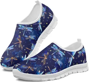Sneakers for Women Low Top Shoes Womens Lightweight Tennis Loafers Slip on Casual Outdoor Workout Flats All Seasons White Sole