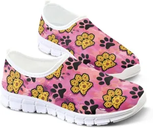 Sneakers for Women Low Top Shoes Womens Lightweight Tennis Loafers Slip on Casual Outdoor Workout Flats All Seasons White Sole