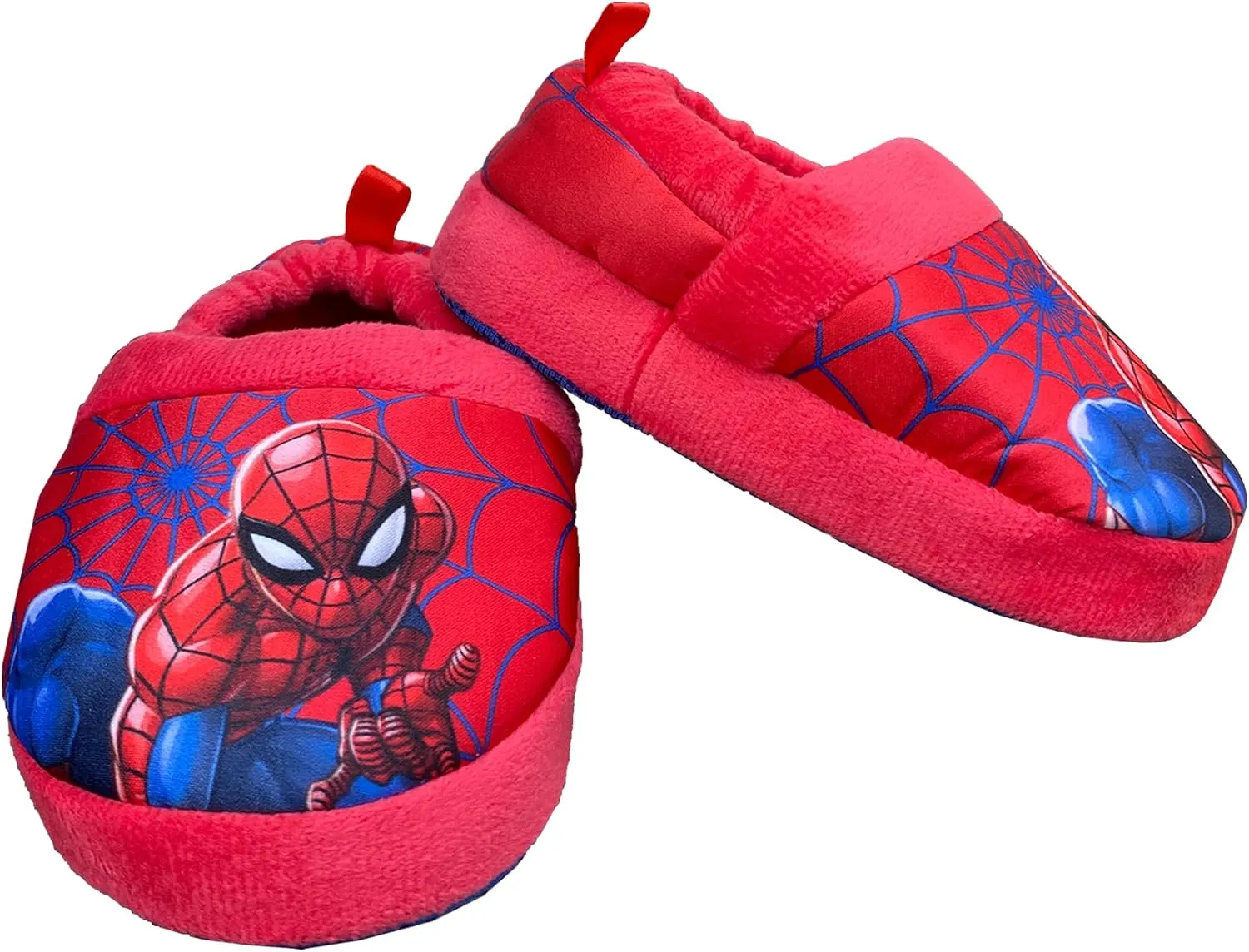 Spider-Man Toddler Boys Plush Aline Slippers