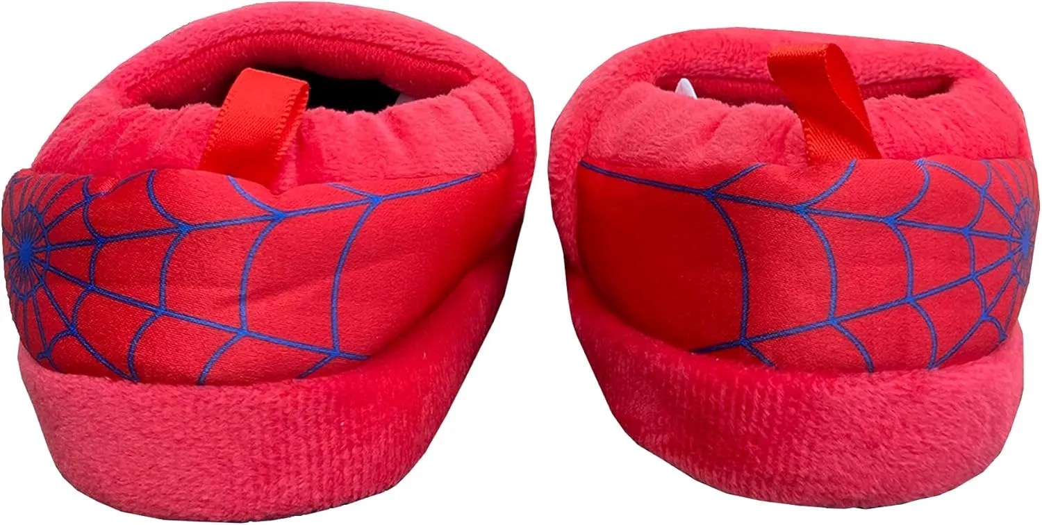 Spider-Man Toddler Boys Plush Aline Slippers
