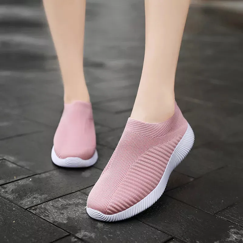 SupportEase™ Women’s Orthopedic Shoes Slip-On Trainers | Lightweight, Breathable & Supportive for Running, Walking & Everyday Wear
