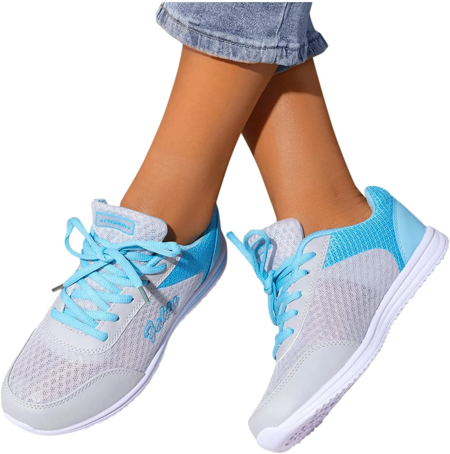 Tennis Shoes Womens Lightweight Comfortable Lace up Mens Dress Shoes Wide Women Shoes Casual Shoes Sneakers Waterproof Tennis Shoe Cross Trainer Shoe