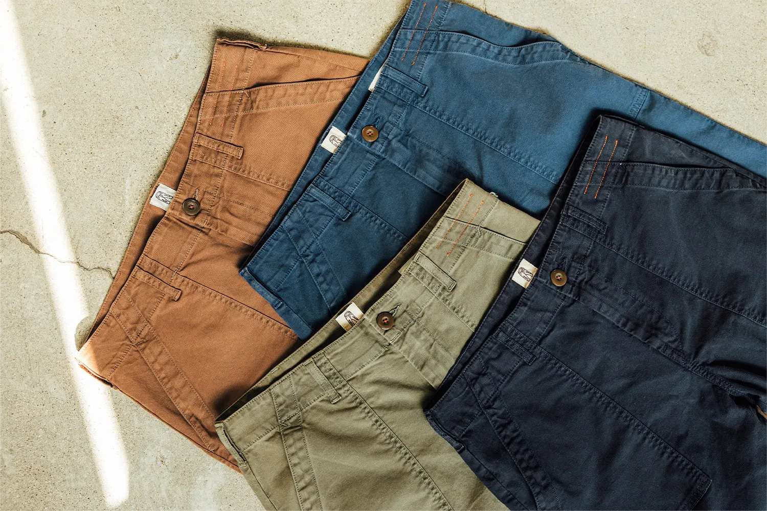The Fatigue Pants Stretch Oxford - Moss
