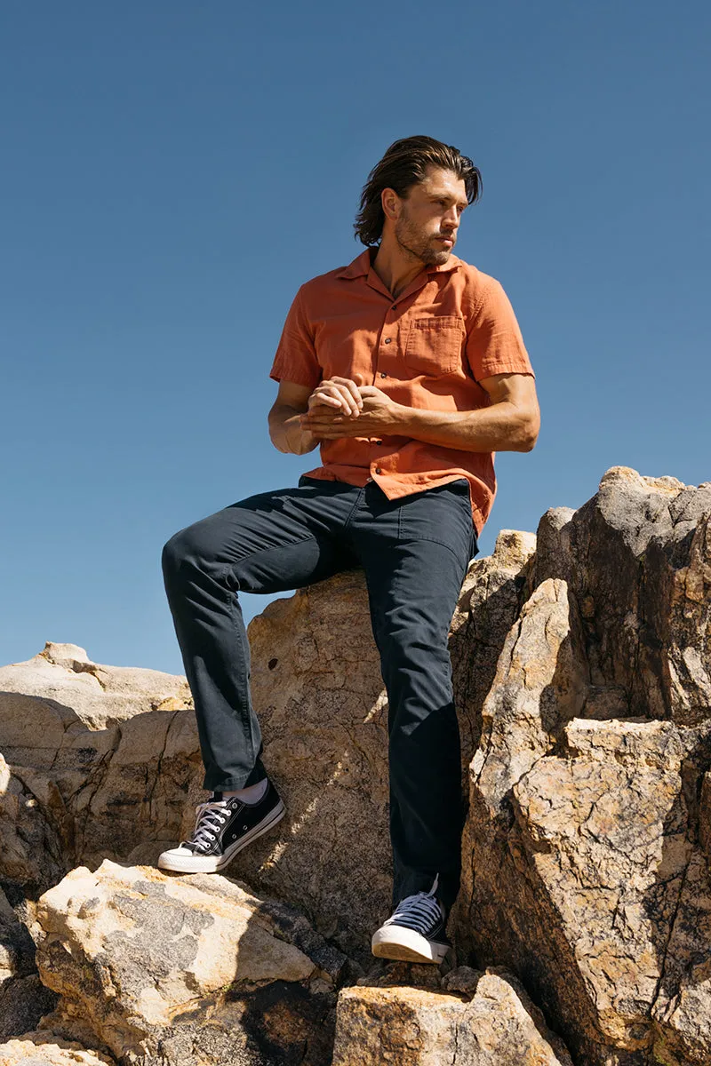 The Fatigue Pants Stretch Oxford - Old Black