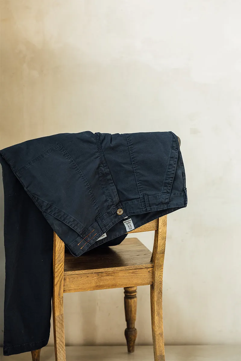 The Fatigue Pants Stretch Oxford - Old Black