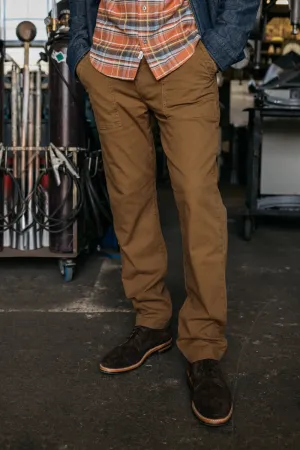 The Fatigue Pants Stretch Oxford - Whiskey