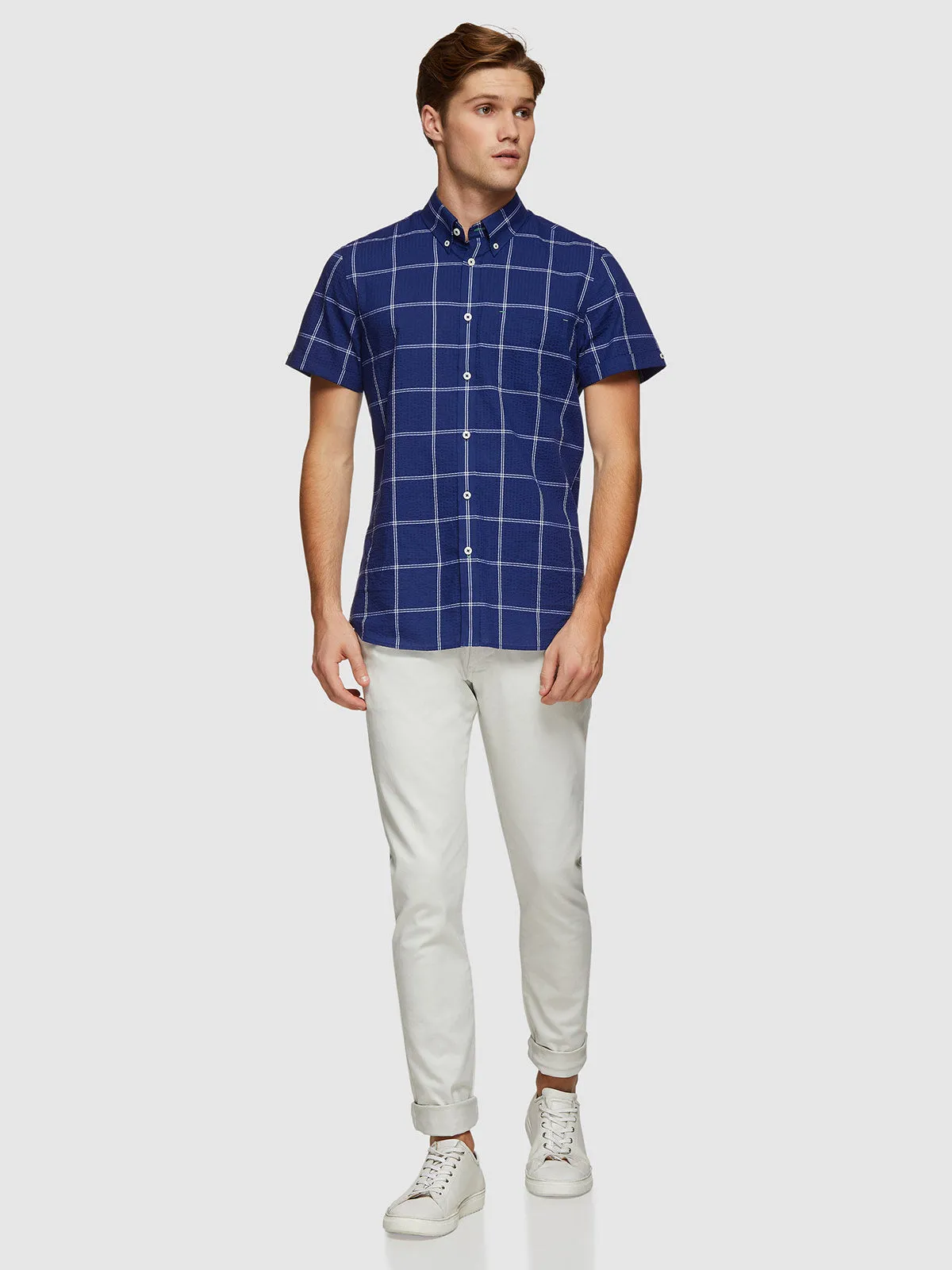 Tottenham Checked Short Sleeve Shirt