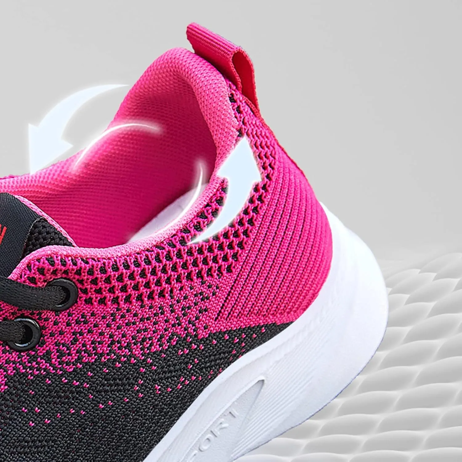 Walking Shoes Women Comfort Lightweight Breathable Running Shoes Non Slip Athletic Fashion Sneakers Mesh Workout Sports