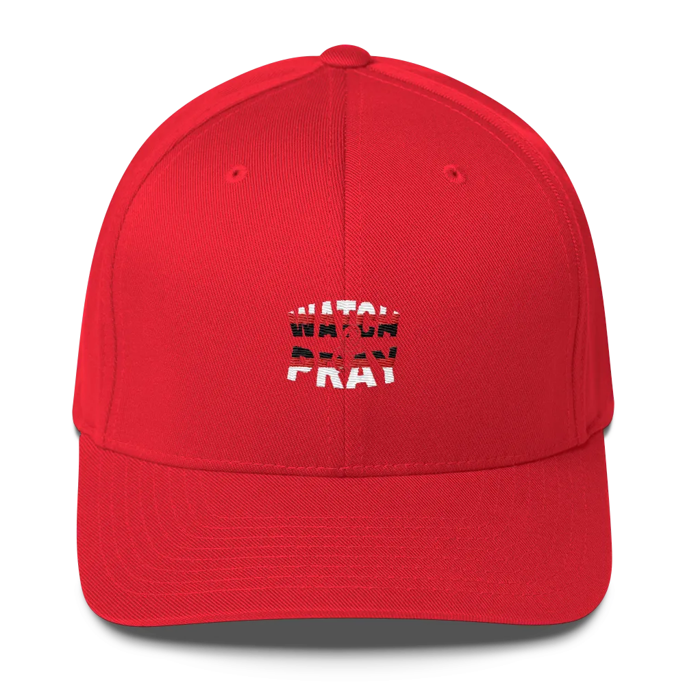Watch & Pray Flex Fit Caps