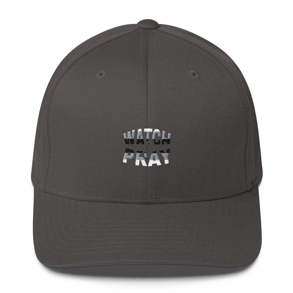 Watch & Pray Flex Fit Caps