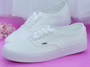Wedding Bridal Custom Pearl Vans