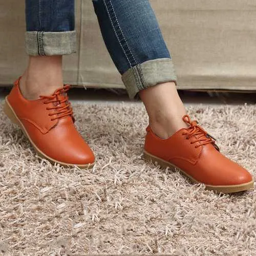 Winter Women Plush Cotton Shoes Keep Warm Casual Outdoor Leather Flats Loafers