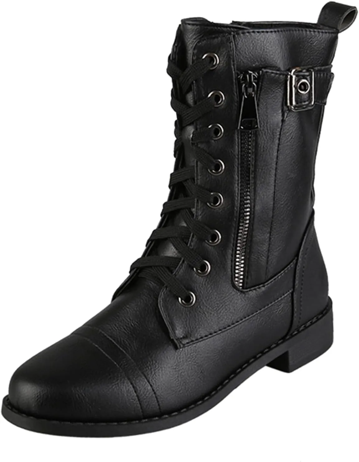 Women's Boots Ankle Wide Ankle Booties for Women Boots for Women Low Heel Boot for Men Comfortable and Soft Lightweight Side Zipper Pointd Toe Suede