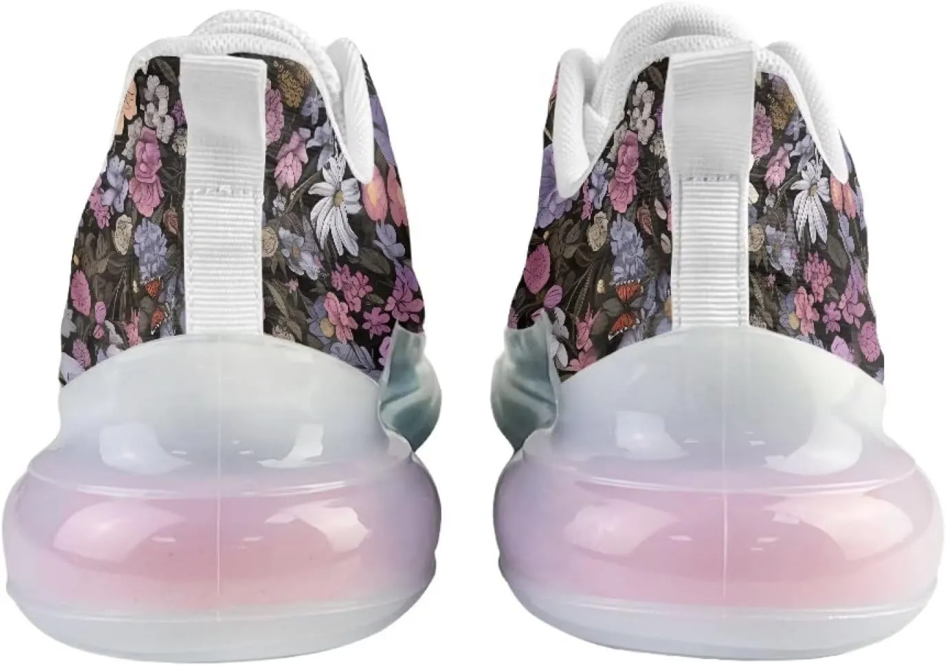 Women's Skull Sneaker Cozy Air Cushion Footwear Travel Sneaker Lightweight Anti-Slip Walking Shoes for Women US 6-11