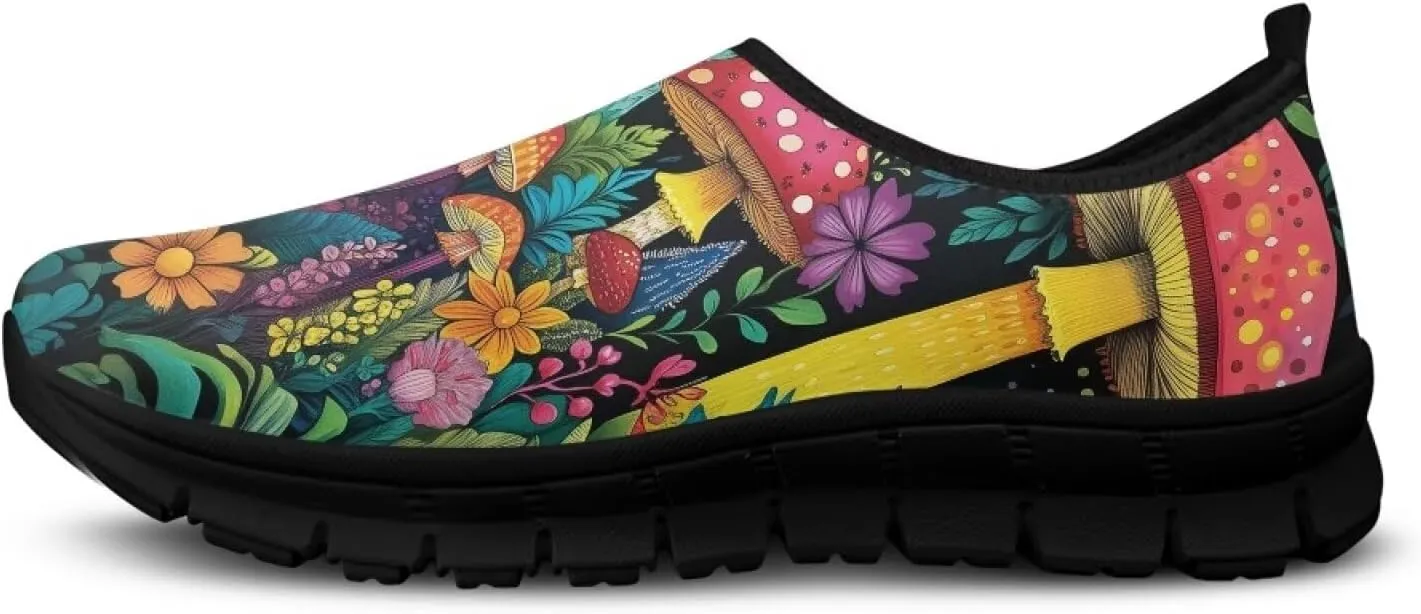 Women's Sneaker Casual Cozy Non-Slip Low-Top Hiking Shoes Slip-On Lightweight Workout Yoga Exercise Running Sneaker for Women US 5.5-11.5